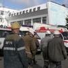 Nhân viên cứu hộ làm nhiệm vụ tại mỏ than Raspadskaya. (Ảnh: AFP/TTXVN). 