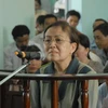 Bà Trần Ngọc Sương - Nguyên Giám đốc Nông trường Sông Hậu. (Ảnh: Thanh Vũ/TTXVN).