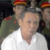 Bị cáo Nguyễn Văn Tính tại phiên tòa. (Ảnh: Hoàng Hải/TTXVN).