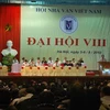 Đại hội lần thứ VIII nhiệm kỳ 2010-2015 của Hội Nhà văn Việt Nam. (Ảnh: Hội Nhà văn Việt Nam).
