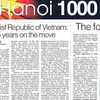 Canberra Times còn có bài viết mô tả lịch sử hình thành và phát triển của thủ đô Hà Nội ngàn năm văn hiến. (Ảnh: Đoàn Hùng/Vietnam+).