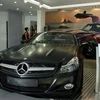 Một mẫu xe tại phòng trưng bày Mercedes-Benz An Du. (Ảnh: Văn Xuyên/Vietnam+)