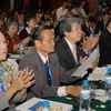 Đoàn đại biểu Quốc hội Việt Nam tham dự lễ khai mạc Đại hội đồng AIPA-31. (Ảnh: Doãn Tấn/TTXVN).