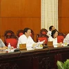 Các đại biểu tại phiên họp của Ủy ban Thường vụ Quốc hội. (Ảnh: Thái Bình/TTXVN).