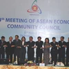 Hội nghị Hội đồng cộng đồng Kinh tế ASEAN lần thứ 4 tháng 8/2010. (Ảnh: Văn Sơn/TTXVN).