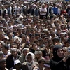 Biểu tình phản đối Chính phủ tại Sanaa, Yemen ngày 24/2. (Ảnh: AFP/ TTXVN)