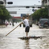 Lũ lụt ở Trung Quốc. (Ảnh: Internet)