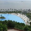 Hồ bơi lọc nước biển nhân tạo lớn nhất châu Á. (Ảnh: Internet)