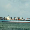 “Siêu tàu” container Grete Maersk. (Nguồn: Internet)