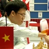 Kỳ thủ cờ vua số 1 Việt Nam Lê Quang Liêm. (Ảnh: Minh Đông/TTXVN)