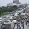 Phương tiện lưu thông qua cầu Sài Gòn. (Nguồn: Internet)