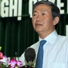 Ông Đinh Thế Huynh, Ủy viên Bộ Chính trị, Bí thư Trung ương Đảng, Trưởng ban Tuyên giáo Trung ương. (Ảnh: Thế Duyệt/TTXVN)