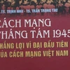 Bìa cuốn sách "Cách mạng tháng Tám 1945 - Thắng lợi vĩ đại đầu tiên của cách mạng Việt Nam". (Nguồn: Internet)