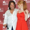 Đạo diễn Al Pacino và diễn viên Jessica Chastain tại Liên hoan phim Venice 2011. (Nguồn: Internet)