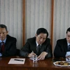 Một số đại biểu tại buổi làm việc giữa hai Đảng Cộng sản. (Ảnh: Lê Hà-Phương Nam/Vietnam+)