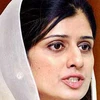 Ngoại trưởng Pakistan Hina Rabbani Khar bị triệu hồi về nước. (Nguồn: Internet)