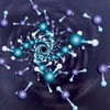 Hình ảnh vi tính của một đường xoắn ốc nanô. Ảnh minh họa. (Nguồn: Internet)