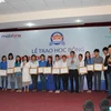 Những gương mặt nhận học bổng MobiFone - Vì tương lai Việt tại Hải Phòng. (Nguồn: MobiFone)