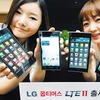 Smartphone LTE của LG. (Nguồn: Internet)