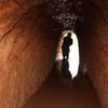 Đường hầm khai thác thiếc ở Thung lũng Tình yêu. (Nguồn: Internet)