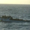 Một con tàu chở người xin tị nạn. (Nguồn: Internet)