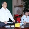 Ông Phan Trung Lý phát biểu tại phiên họp. (Ảnh: Phương Hoa/TTXVN)