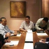 Một cuộc gặp giữa đại diện PNLO và đại diện Chính phủ Myanmar hồi cuối năm 2011. (Nguồn: Mizzima.com)