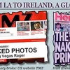 Hàng loạt tờ báo lớn đưa tin về scandal lộ ảnh nóng của Hoàng tử Harry. (Nguồn: News.nationalpost.com)