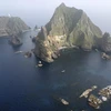 Quần đảo mà Hàn Quốc gọi là Dokdo còn Nhật Bản gọi là Takeshima. (Nguồn: Boston.com)