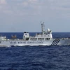 Một chiếc tàu của Trung Quốc tại vùng biển gần quần đảo Điếu Ngư/Senkaku. (Nguồn: AFP)