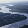 Đồng bằng sông Cửu Long chụp từ trên cao. (Nguồn: WWF).