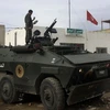 Quân đội được triển khai ở thủ đô của Tunisia. (Nguồn: Reuters)