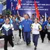 Các đại biểu tham dự chương trình tại Hà Nội ngày 5/11. (Ảnh: An Đăng/TTXVN)