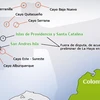 Vùng biển đảo tranh chấp giữa Colombia và Nicaragua. (Nguồn: apuertacerrada.com)