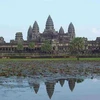 Đền thờ Angkor Wat tại tỉnh Siem Reap là địa điểm du lịch hấp dẫn nhất tại Campuchia. (Ảnh: Xuân Khu/Vietnam+)
