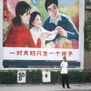 Poster về chính sách 1 con ở Trung Quốc. (Nguồn: laogai.org)