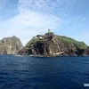 Quần đảo Dokdo mà phía Nhật gọi là Takeshima. (Nguồn: Sina)