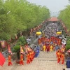 Tín ngưỡng thờ cúng Hùng Vương ở Phú Thọ trở thành di sản Văn hóa phi vật thể đại diện nhân loại. (Ảnh: Phương Vy/TTXVN)