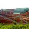 Phân xưởng tuyển rửa quặng bauxite Tổ hợp Bauxite-Nhôm Lâm Đồng. (Ảnh: Ngọc Hà/TTXVN)