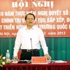 Phó Thủ tướng Vũ Văn Ninh phát biểu chỉ đạo tại Hội nghị. (Ảnh: Thế Duyệt/TTXVN)