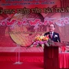 Phó Thủ tướng Nguyễn Thiện Nhân phát biểu tại lễ khai mạc. (Ảnh: Mạnh Khánh/TTXVN)