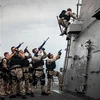 Các binh sỹ tham gia tập trận hải quân. (Nguồn: Reuters)