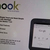 Email rò rỉ về Nook Simple Touch. (Nguồn: TechCrunch)