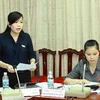 Đại biểu Quốc hội tỉnh Hòa Bình Nguyễn Thanh Hải phát biểu ý kiến. (Ảnh: Doãn Tấn/TTXVN)