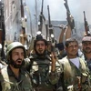 Quân chính phủ Syria tại thị trấn chiến lược Qusayr. (Nguồn: File)