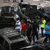 Hiện trường vụ đánh bom ở Baghdad ngày 27/5. (Nguồn: AFP/TTXVN)