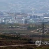 Một góc Khu công nghiệp chung Kaesong. (Ảnh: Yonhap)