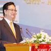 Thủ tướng Nguyễn Tấn Dũng đến dự và phát biểu tại Diễn đàn. (Ảnh: Thống Nhất/TTXVN)