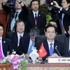 Thủ tướng Nguyễn Tấn Dũng dự Hội nghị Cấp cao Đông Á lần thứ 8. (Ảnh: Đức Tám/TTXVN)