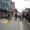 Hiện trường vụ tai nạn (Ảnh: Sơn Bách/Vietnam+)